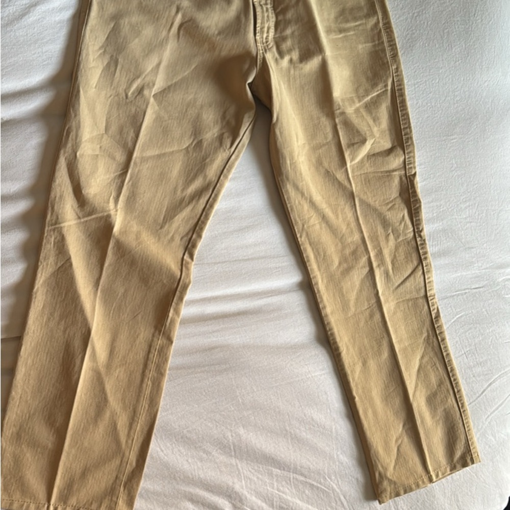 Men's Wheat Zegna Pants